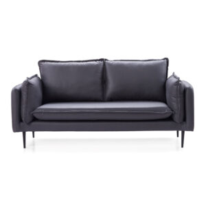 Adain 4-Seater Leathaire Sofa – Grey