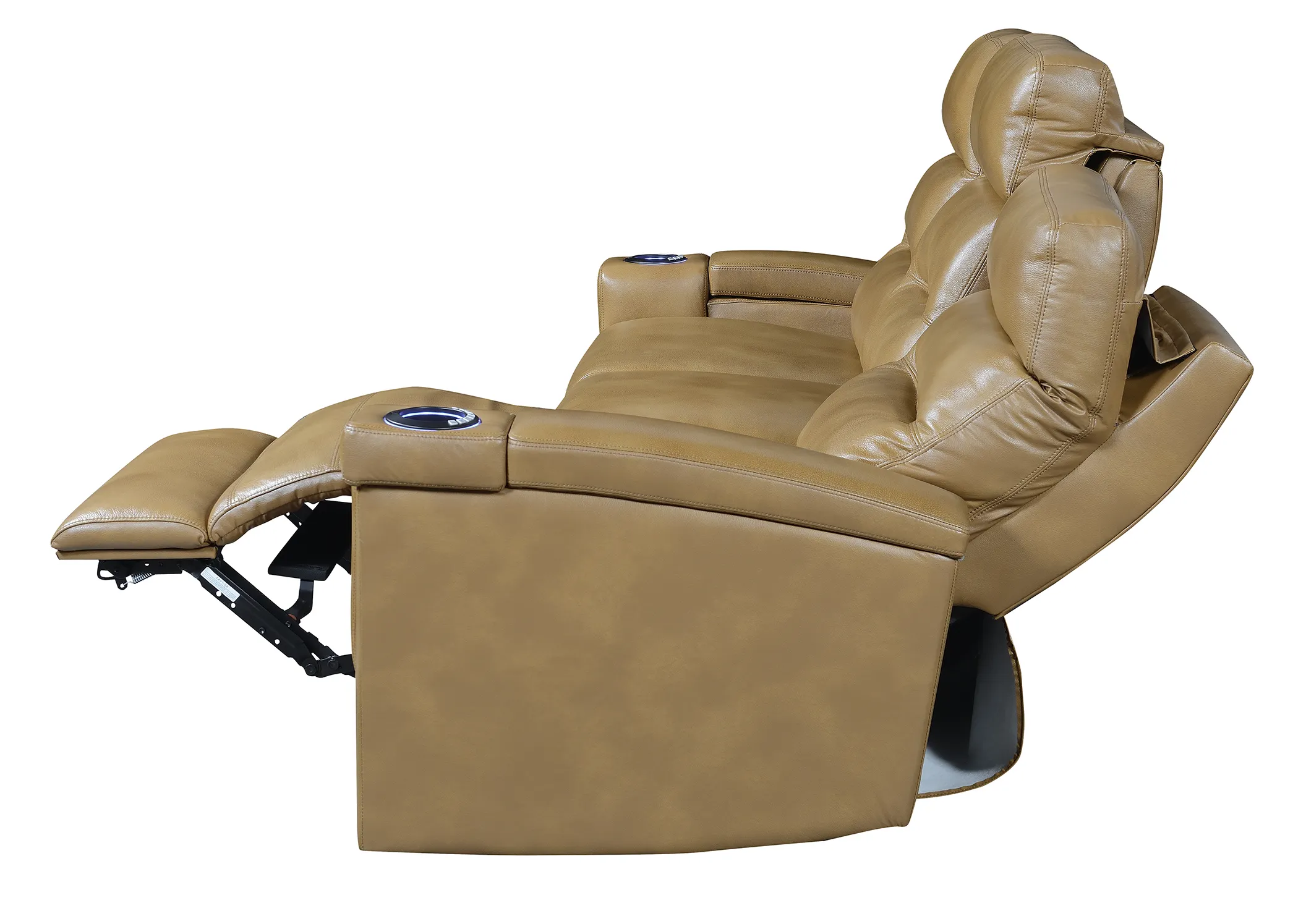 Valentio Premium 2-Seater Recliner Sofa with Console - Image 8