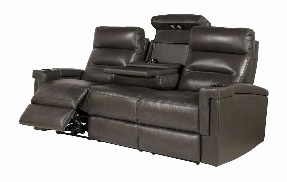 Valentio Premium 2-Seater Recliner Sofa with Console - Image 10