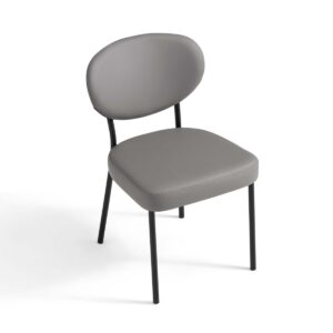 Choni Faux Leather Armless Chair