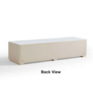 Aghil 2.0M Sintered Stone TV Console – Grey